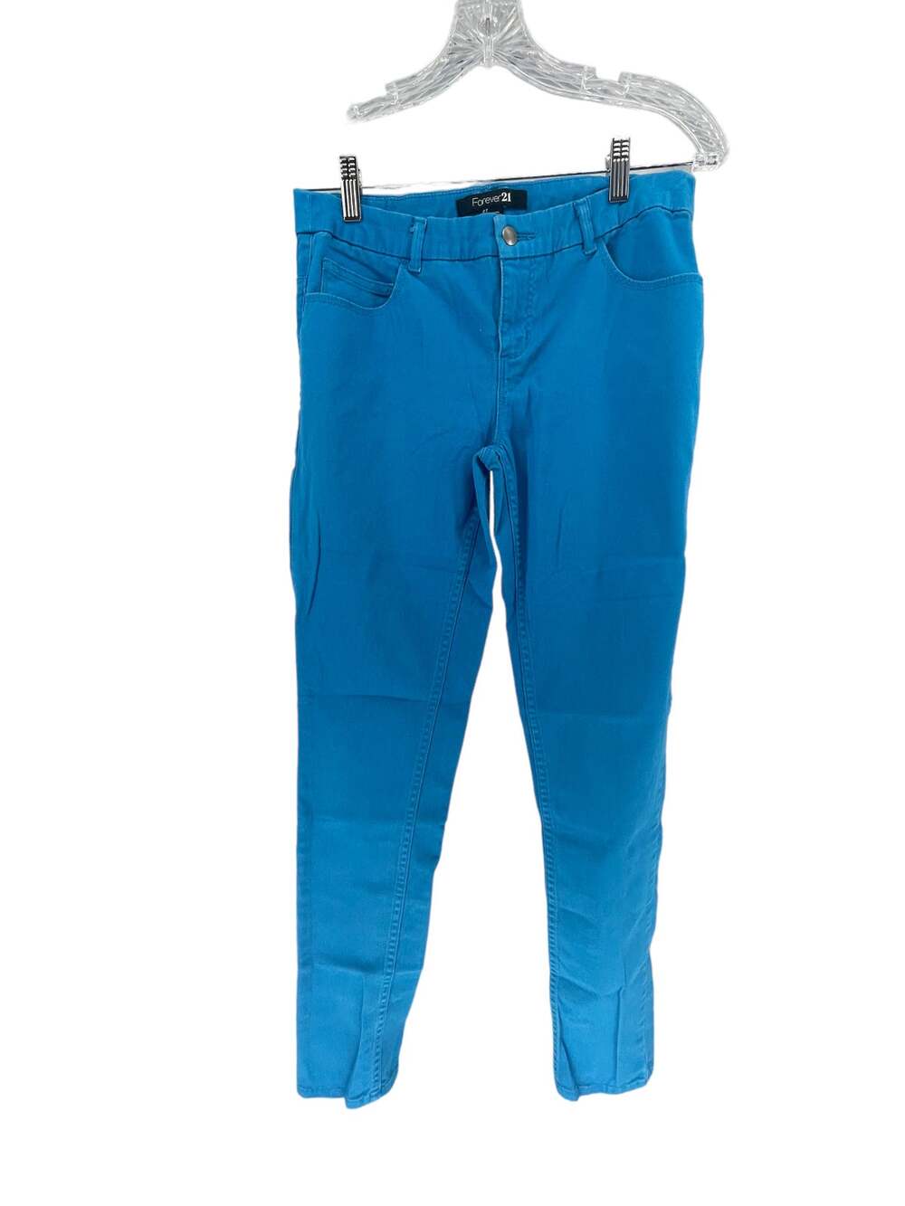 Forever 21 Sky Blue Denim Mid-Rise Skinny Jeans Women's Size 27